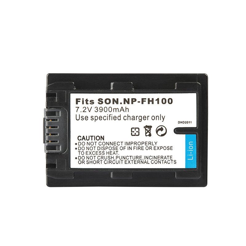 NP-FH100 3900mAh Battery for Sony DCR-SX40 SX40R SX41 CX105 SR42E SR45E NPFH100 FH90 FH70 FH60 FH40 FH30 FP50 Accessories