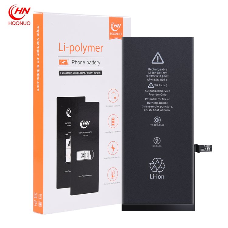 2024 New 0 Cycle Phone Batteries For iPhone 6S 7S 8 Plus X 11 12 13 14 15 15 Pro Max Lithium Battery Cell For iPhone Batterie