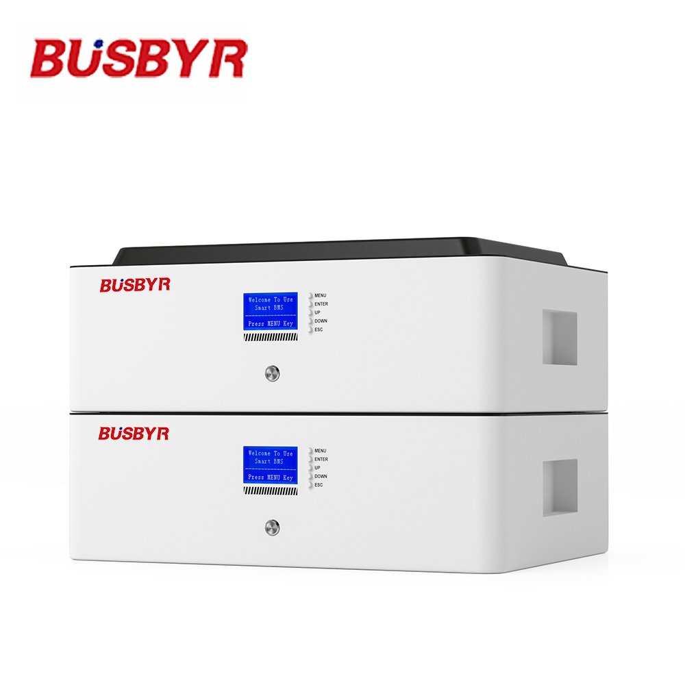 Stackable Energy Storage 10kw 15kw 20kw 51.2v 100AH Battery Turbine Solar Power System Lifepo4 Battery