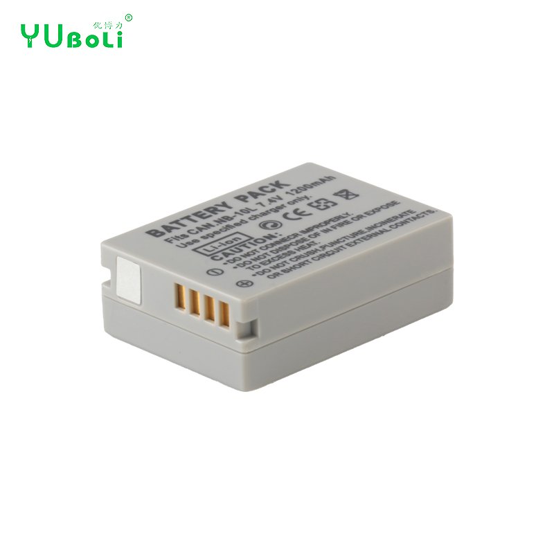 1200mAh Digital Camera Battery NB-10L For Canon PowerShot G1X G15 SX40 SX50 HS Lithium ion Battery