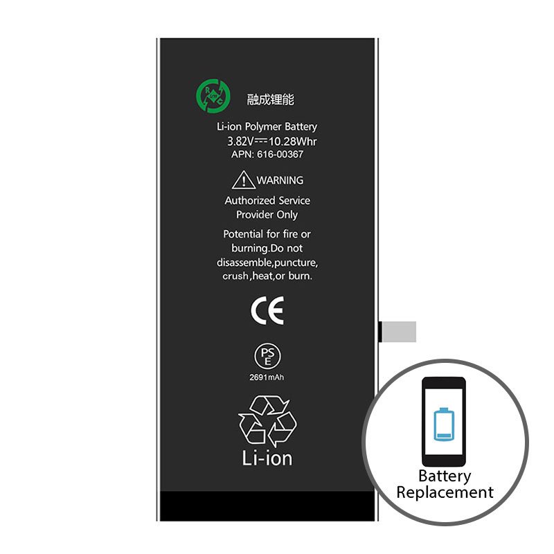 Mobile phone battery for batterie iphone 8 plus