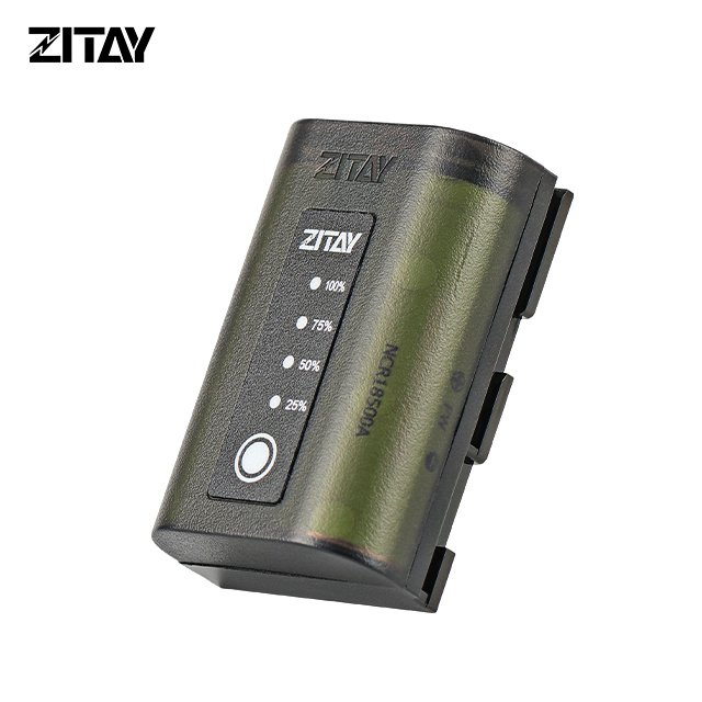 ZITAY LP-E6 Li-ion rechargeable Digital Camera Battery Touch Remaining Display Compatible for CannonR/Ra R5/R7/R62/5D4/80D/6d2