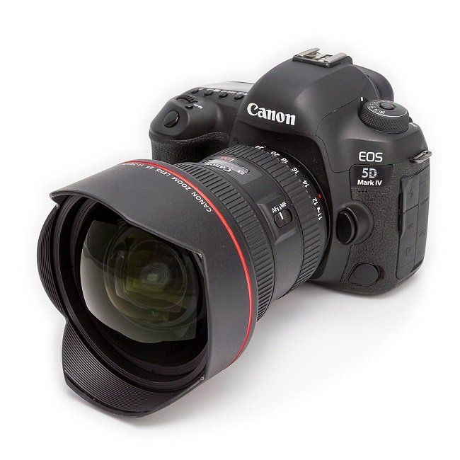 Top Quality 2024 E-EOS 5D Mark IV D-SLR Camera Black With 24-105mm F/4L IS USM Lens