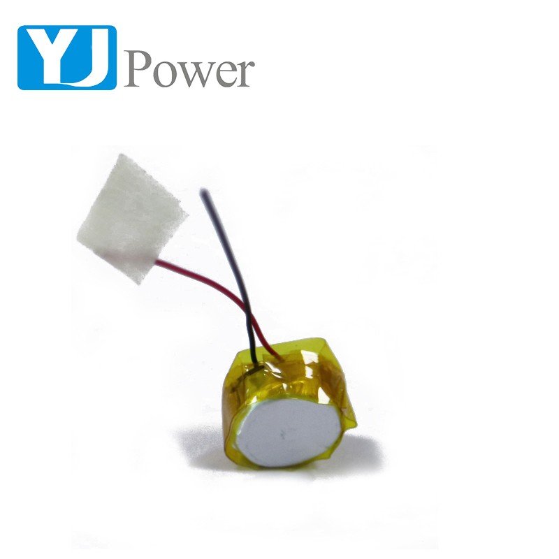 Round Lithium Polymer Battery 3.7V 1654 120mAh Lipo Rechargeable Battery For Wireless Earphone Airbus Pro Samsung Galaxy Buds