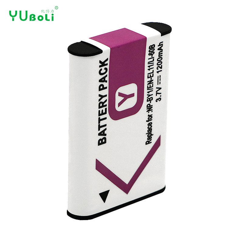 Cross Compatible Lithium Battery NP-BY1 EN-EL11 LI-60B For SONY and Nikon Digital Camera Battery