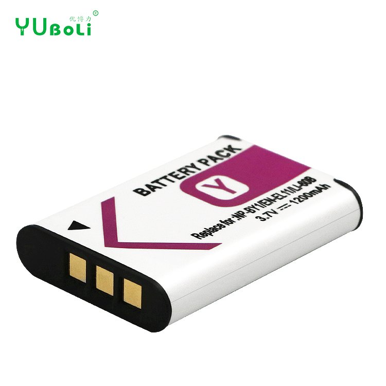 Cross Compatible Lithium Battery NP-BY1 EN-EL11 LI-60B For SONY and Nikon Digital Camera Battery