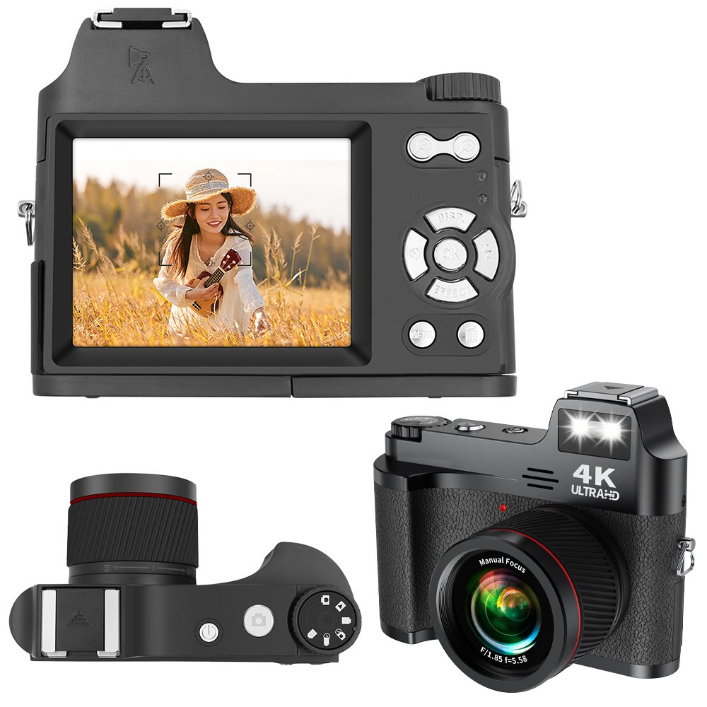New Trending 2024 2025 2026 Classic Digital Photographic Retro Camera Portable Imaging Gadget for Teens Student Girl