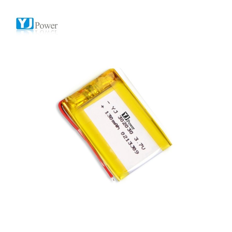 YJ302030 130mAh 3.7v KC rechargeable Lithium ion polymer lipo battery