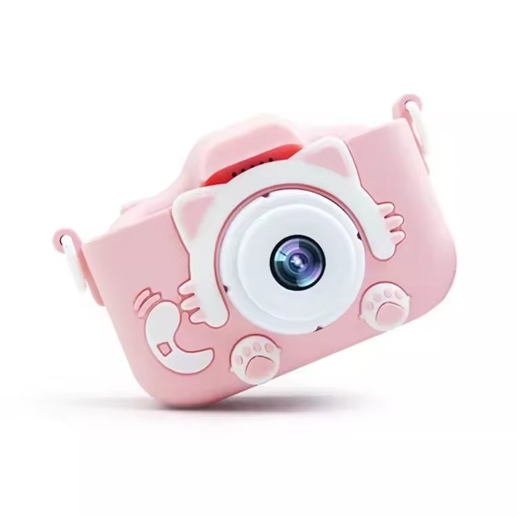 Factory Price FHD Picture Games cute design children action camera video recorder dual lens 1080P kids digital camera