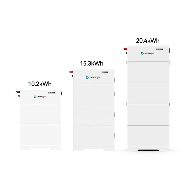 UIENERGIES Wholesale 10kwh Battery Lithium 50ah Lifepo4 Battery Stackable 204.8V Lithium Ion Batteries Solar Energy System