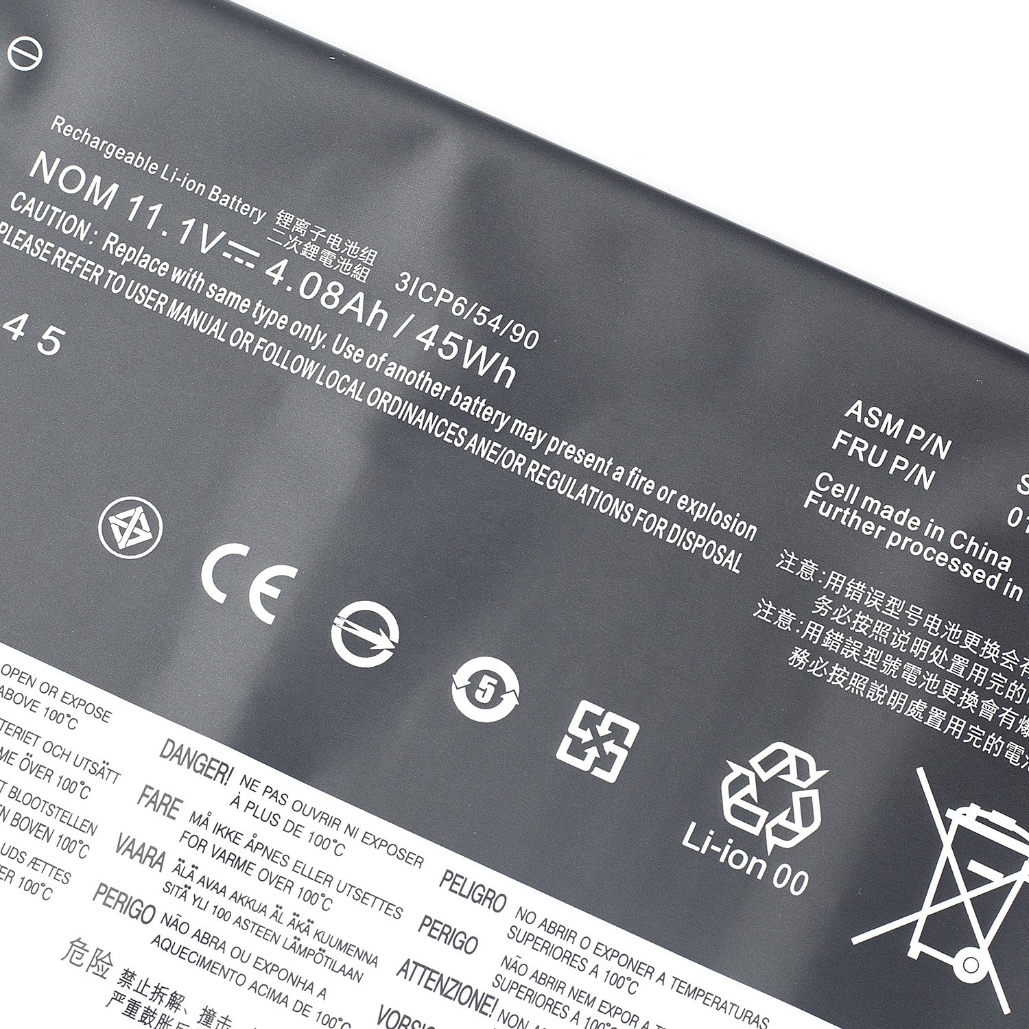 SB10K97569 01AV412 Laptop Battery For Lenovo ThinkPad E470 E470C E475 SB10K97568 SB10K97570 01AV411 01AV413