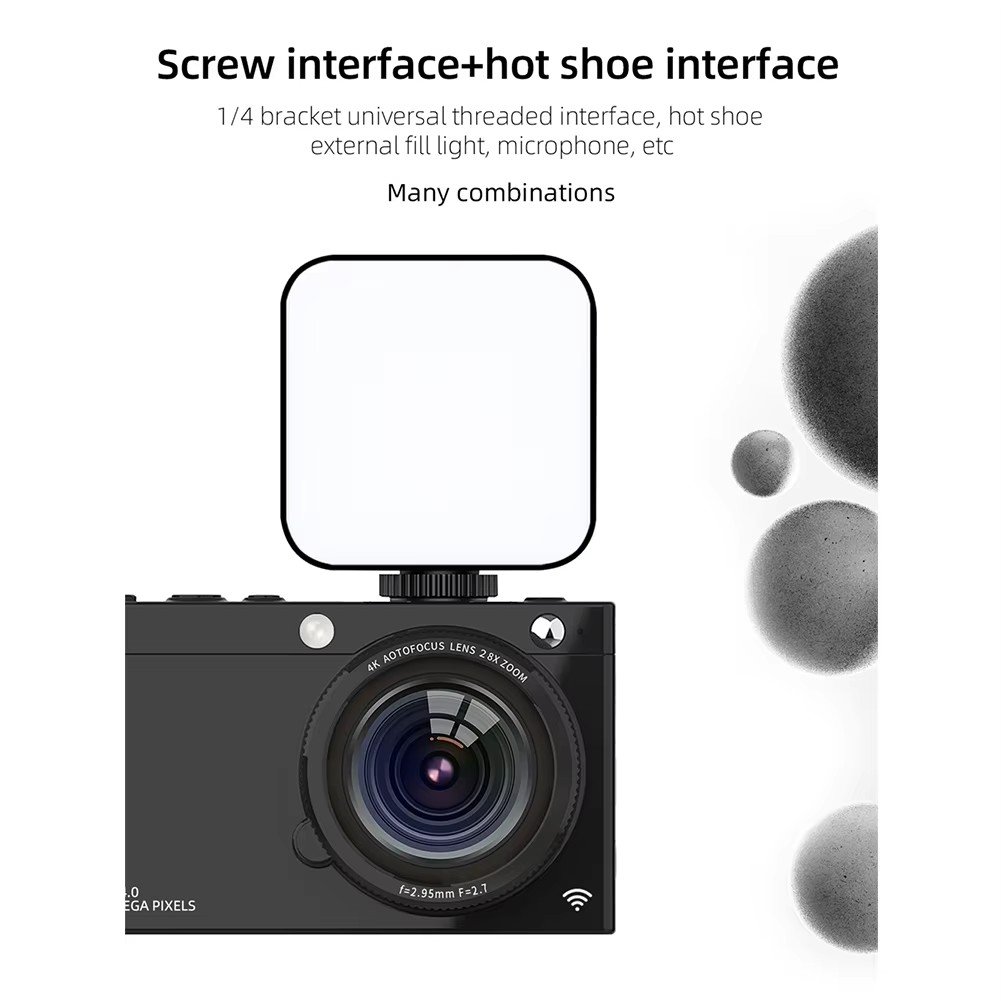 D7 4K Digital video Camera 2.83 Inches IPS Screen HD photo Camera 28x Optical Zoom Portable Vlogging Photography Camera