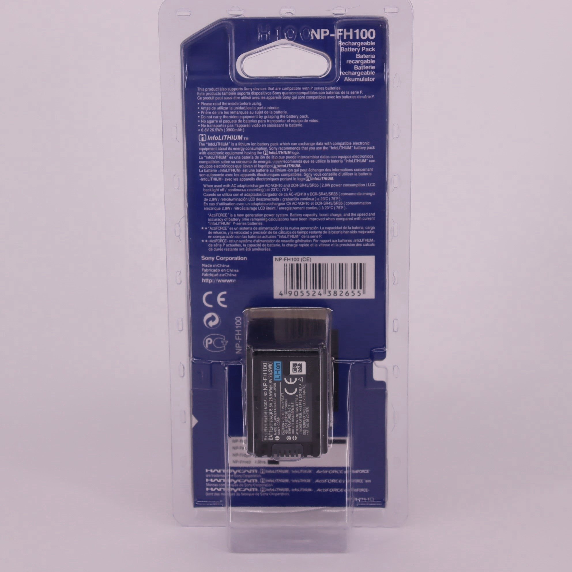 Wholesale Rechargeable Camera Battery NP-FH100 Battery Cameras Black RECHARGEABLE 10 Pcs Li-ion,rechargeable Batteries for Sony