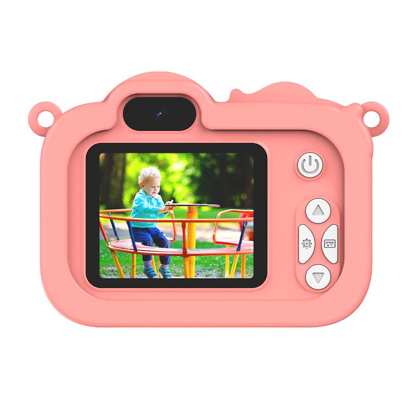 Boys girls kids camera toys Children Digital Video Camcorder Camera with Cartoon Silicone Cover Kids Selfie Camera
