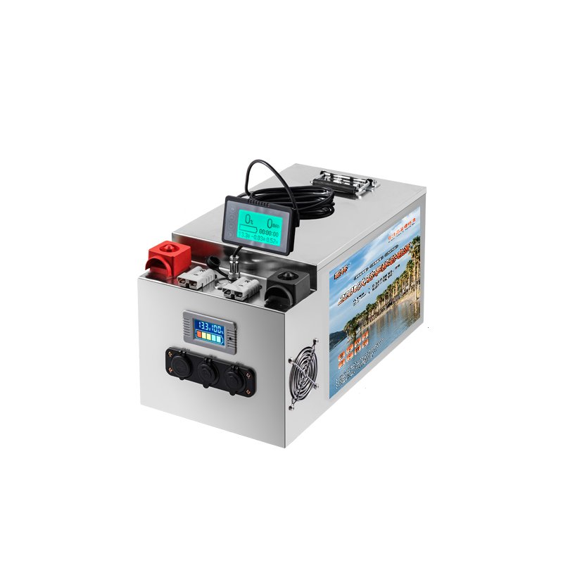 4350WH Lithium Battery Lithium Iron Phosphate Battery Home Solar Storage Stainless Steel Shell Lithium Batteries