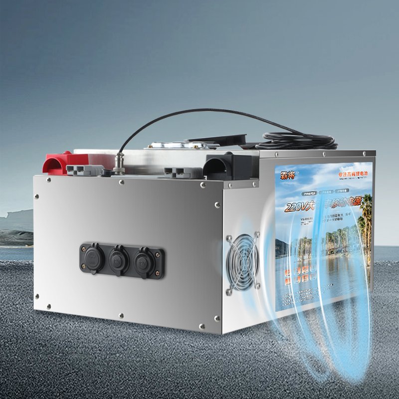 4350WH Lithium Battery Lithium Iron Phosphate Battery Home Solar Storage Stainless Steel Shell Lithium Batteries