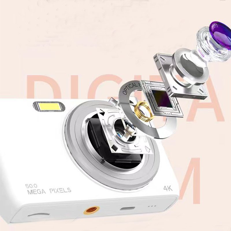 HD vlogging camera 2.8 Inch LCD Self Timer Video Camera Auto Focus Anti-Shake Digital camera for Photography and Video