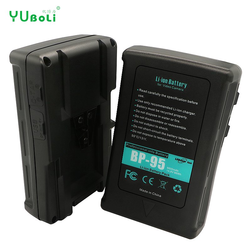 6600mAh V Mount Battery BP-95 BP95 For Sony Camcorder and Photography Lights and Monitor