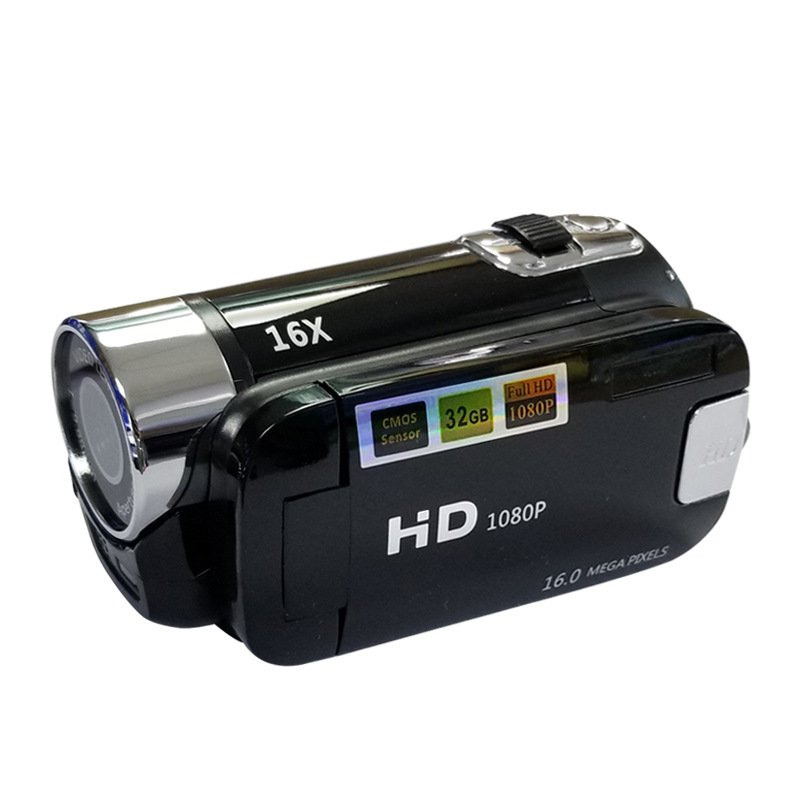 HD Digital Camera Video Camcorder 16mp With 2.7 inch LCD Display and 16X digital zoom With 270 degree rotation DV-C6