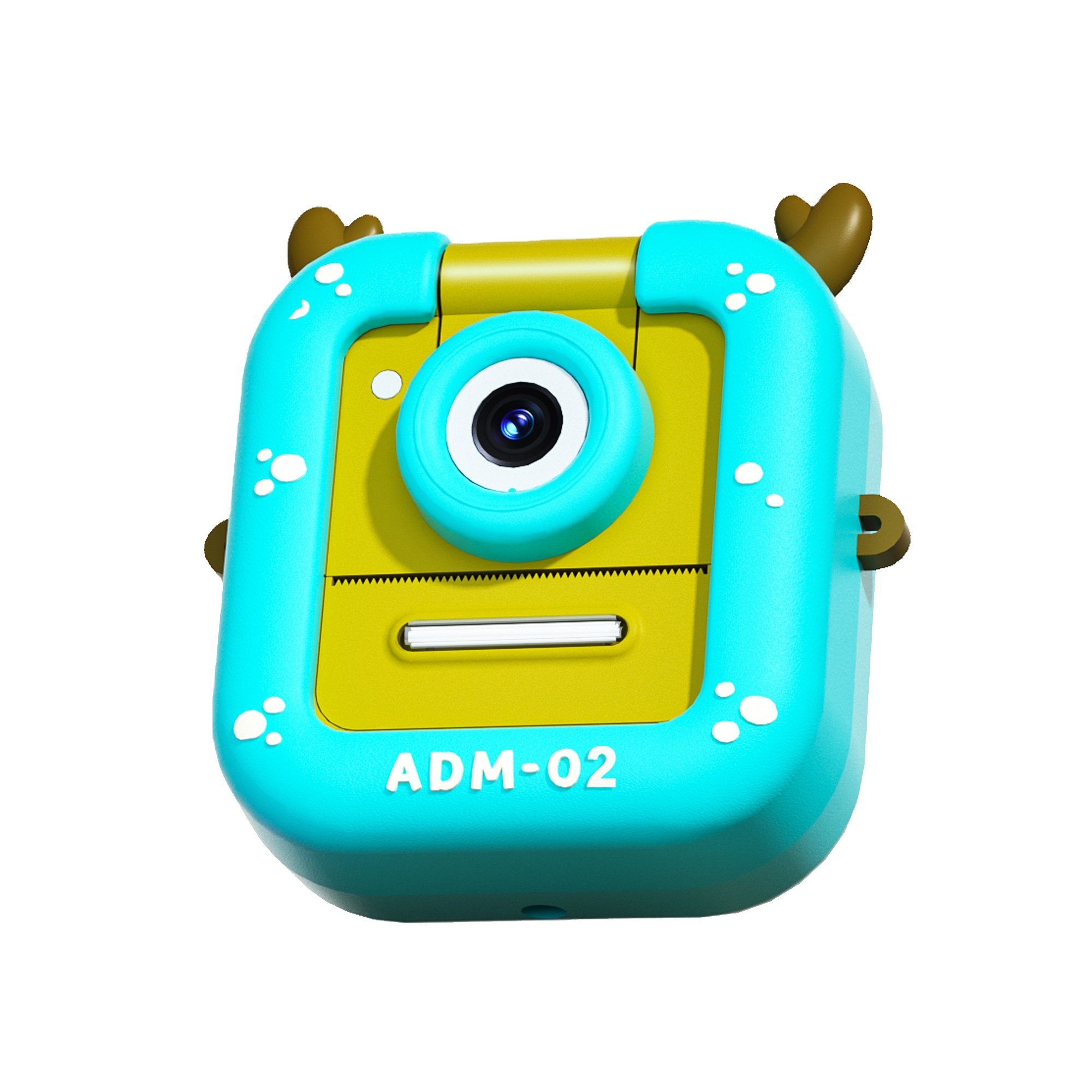 M8 2.4' Ips Print Colorful Kids Digital Camera Screen Multi-functional Directly Instant With Tripod Best For Birthday Gifts