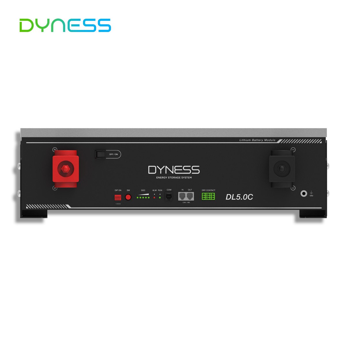 Dyness Dl5.0C 51.2v 100ah lifepo4 battery Rack mounted 5kw lithium ions battery 6000 cycle Smart BMS With Goodwe solis inverter