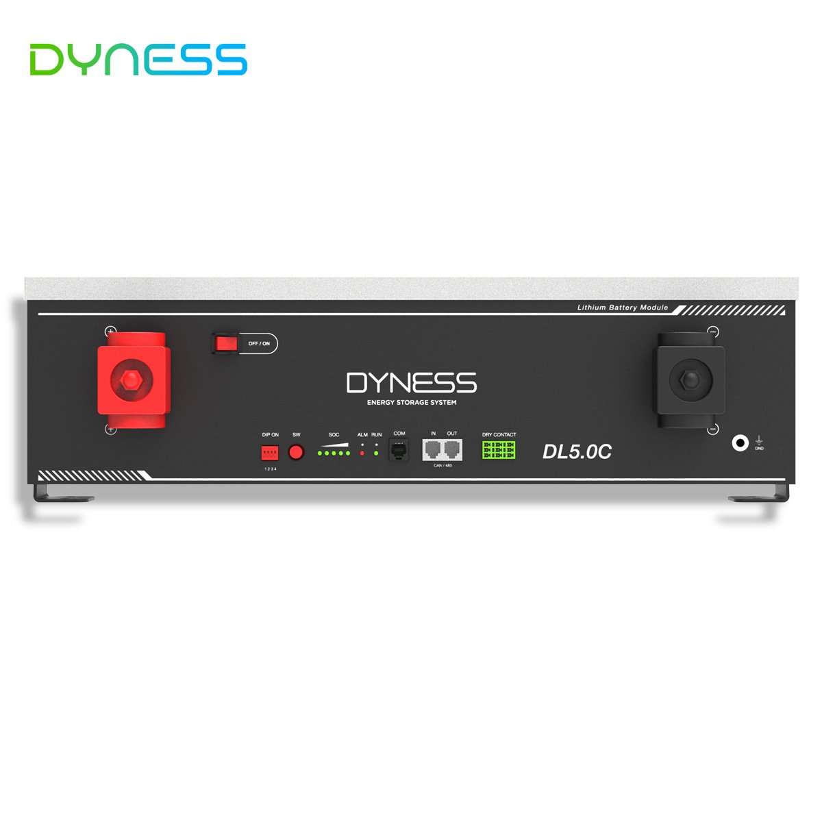 Dyness Dl5.0C 51.2v 100ah lifepo4 battery Rack mounted 5kw lithium ions battery 6000 cycle Smart BMS With Goodwe solis inverter
