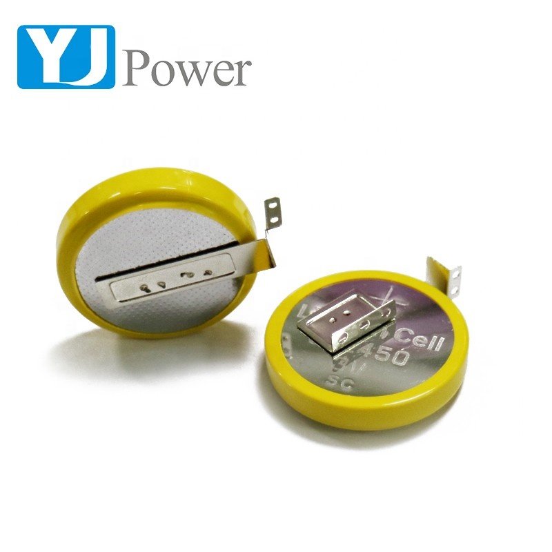 Long cycle rechargeable small coin cell LIR1254 60mAh lithium battery with IEC62133 certificates