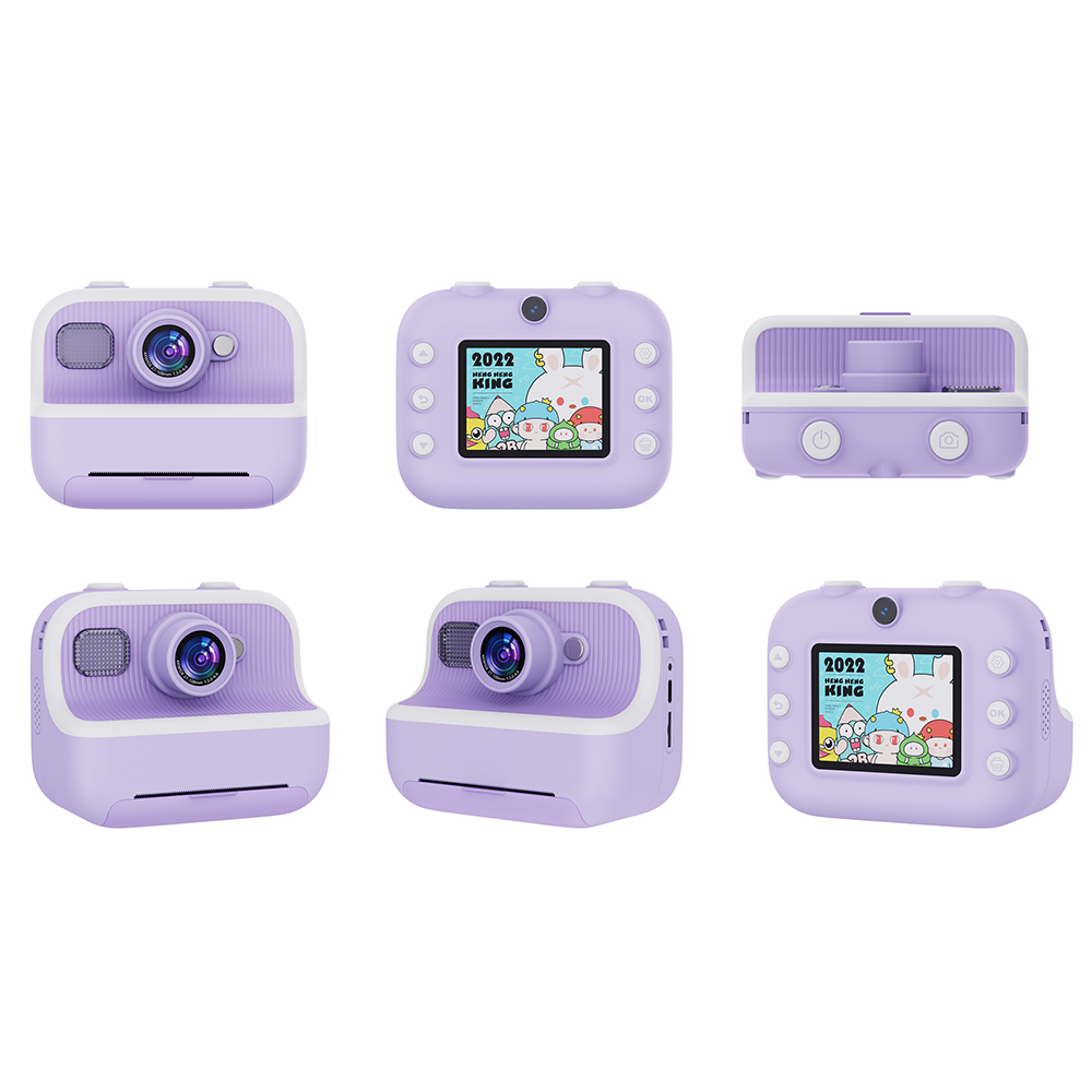 2024 New Products Kids Instant Camera Print HD Video Digital Camera Printer Mini Portable Instant Camera Printer