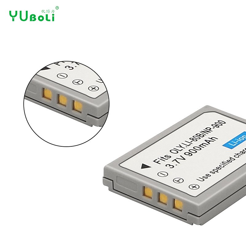 Wholesale 900mAh LI-80B NP-900 LI80B NP900 Camera Battery For Olynpus T100 T110 X36 X960 80B Digital Batteries