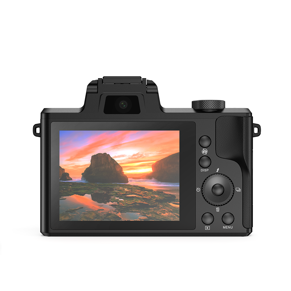 Professional 10X Optical Zoom Dual Screen Digital Camera video Digital Photo Camera Auto Focus 1080P HD 5K Video optical Camera