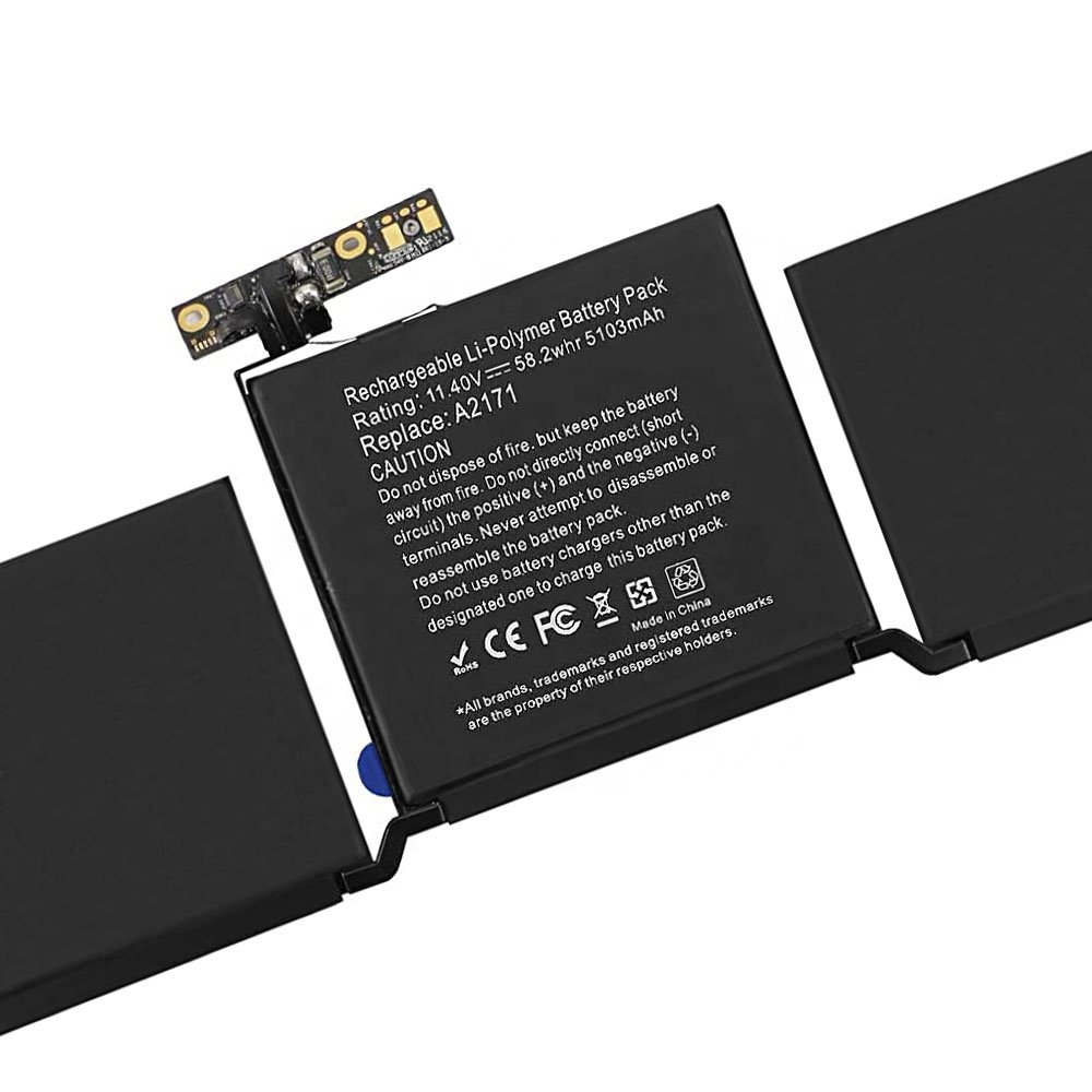 A2171 Battery for MacBook Pro 13" A2159 A2289 A2338 M1 battery A2171 for MUHN2 MUHP2 MUHQ2 Lithium Ion Batteries