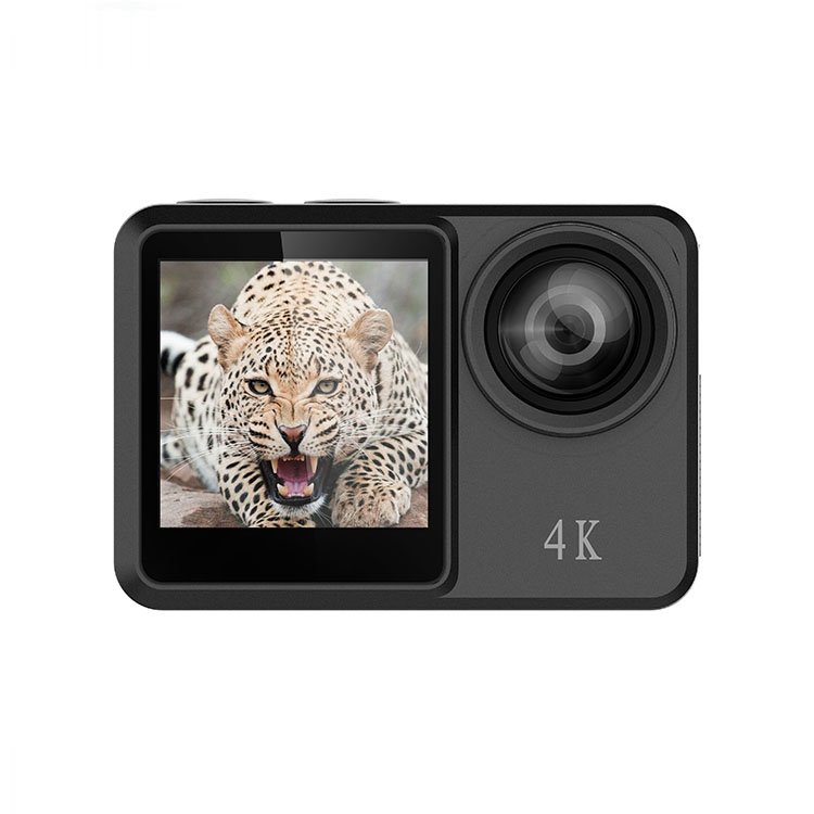 Dual Color 4K HD Sports Camera with Anti-Shake & Remote Control Wireless Wi-Fi Digital Imaging Sensor (CMOS) Riding Motorcycles
