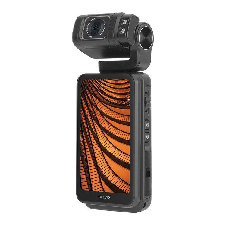 5K Pocket DV Ordro M3 120 Wide Angle 10X Digital Zoom 20MP Video for Horizontal/Vertical Shooting