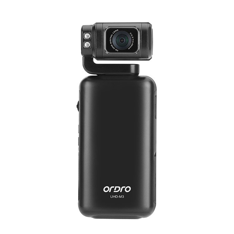5K Pocket DV Ordro M3 120 Wide Angle 10X Digital Zoom 20MP Video for Horizontal/Vertical Shooting