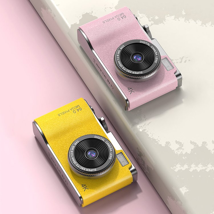 Mini Digital Cameras for PhotographyClassic Portable 2.4inch CCD Camera Dual Lens 1080P HD Video Recorder Kids