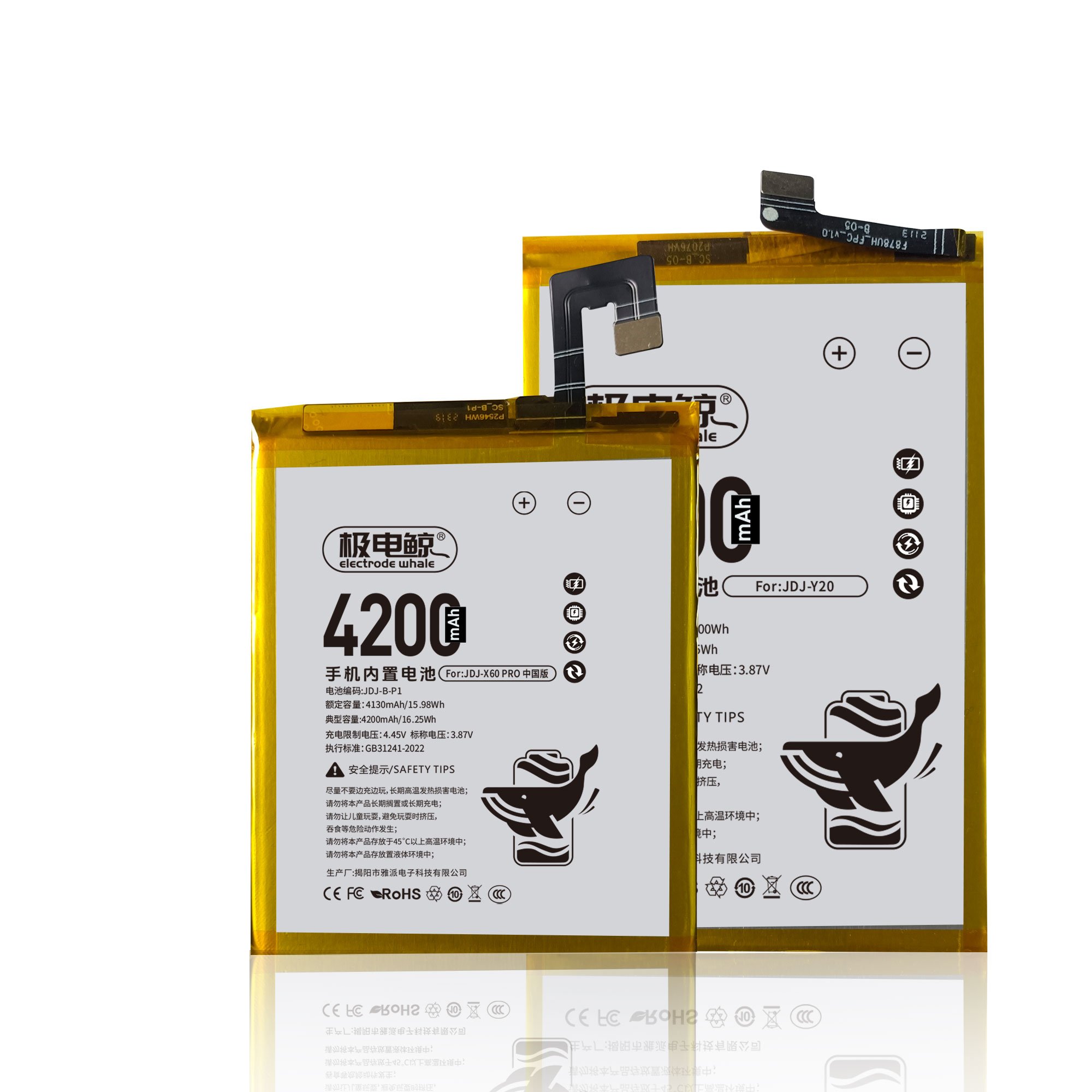Wholesale Factory Battery B-D1 Lithium Ion Android Phone Battery for Vivo X20 Features Charging Capability Direct from China
