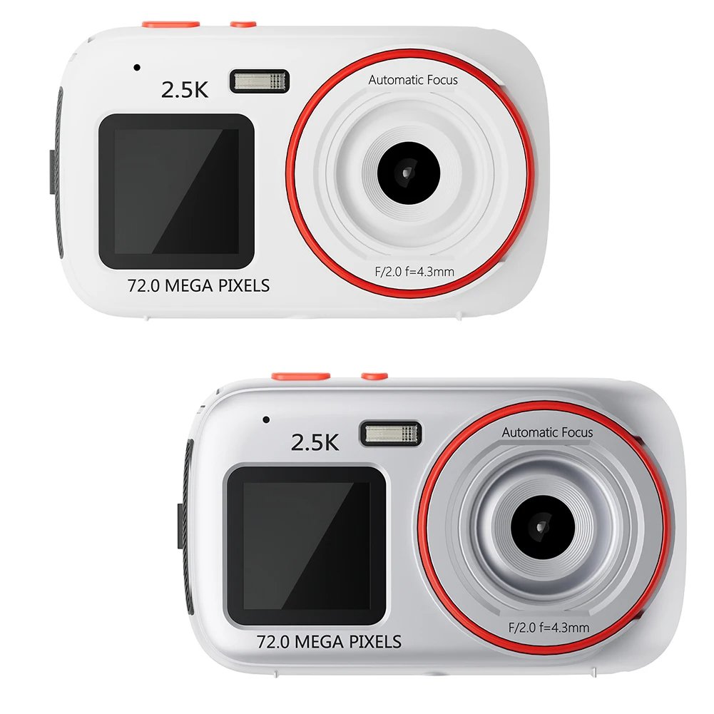 Dual Screen HD Digital Camera With 16xDigtal Zoom Auto Focus And High-Definition 72MP Suitable For Home Travel Portable Shooting