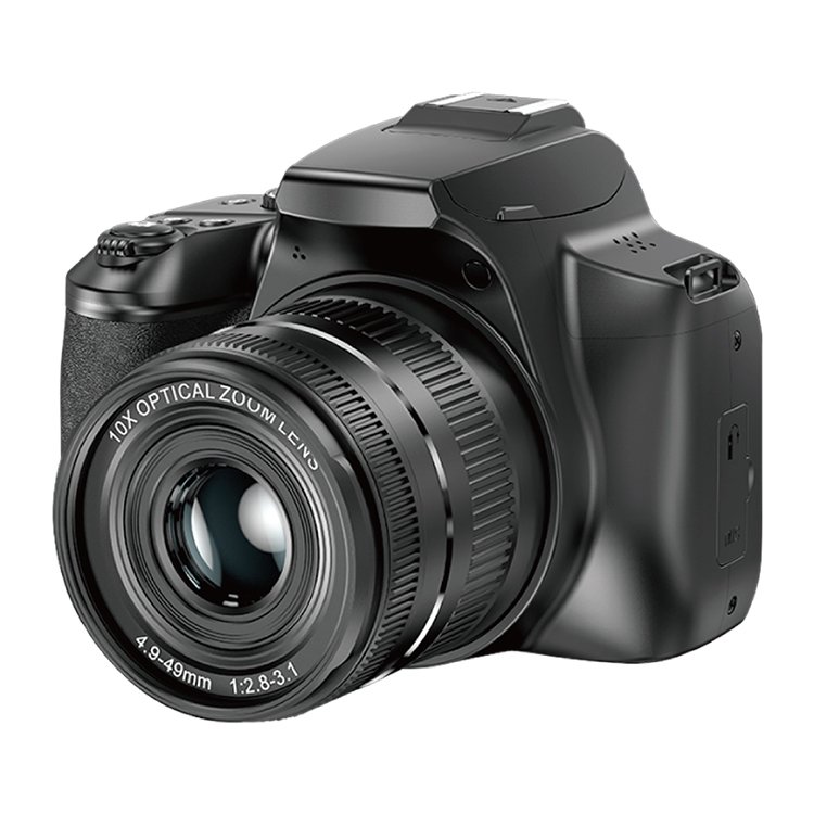 Factory OEM Real 4K 64MP WiFi 3 Inch Screen DSLR Professional Recorder 10X Optical Digital Camera