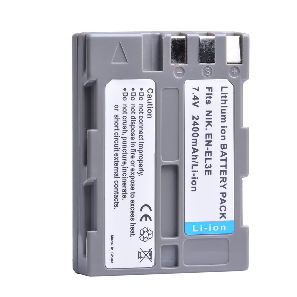 7.2V Digital EN-EL3e Battery Rechargeable Li-Ion Battery for Nikon D700 D300 D200 D80 D90 D70s D300s D50 D100