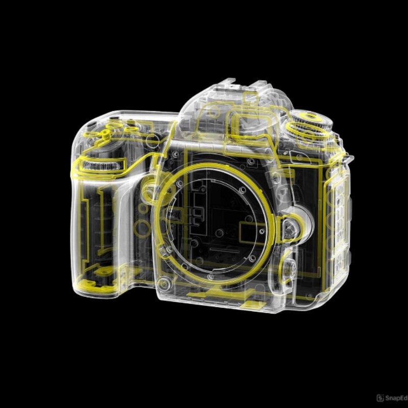 BIGSALE Digital DSLR Camera Body - Black, 20.9MP DX Sensor, ISO 1640000, 51-Point AF, 4K Video
