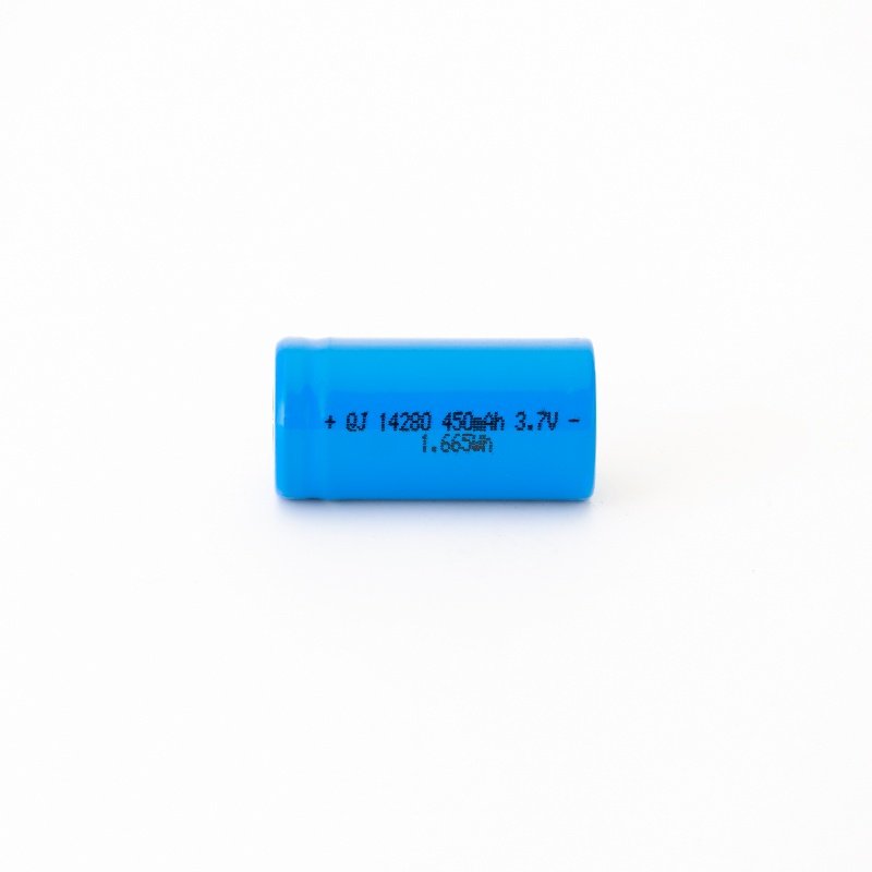 Wholesale 14280 3.7V 450mAh Recycle Cyclic Charging Rechargeable Cylindrical Digital Lithium Li-Ion Batteries Battery Cells