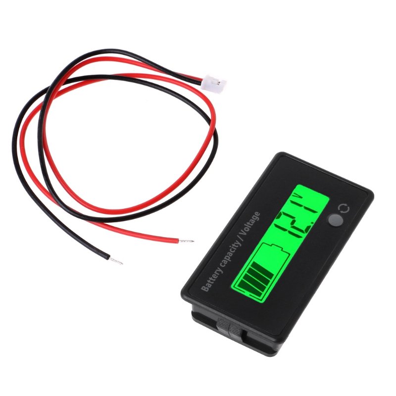 Hot Sale Waterproof 9V-84V Lithium LiFePO4 Lead Battery Capacity Indicator Battery Monitor With Voltage Display