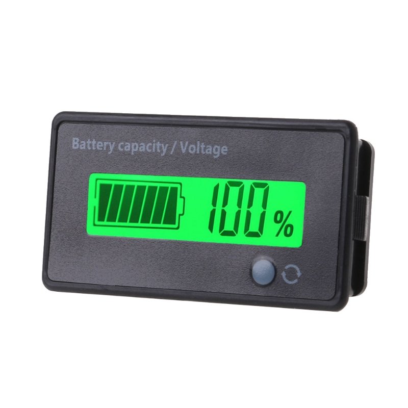 Hot Sale Waterproof 9V-84V Lithium LiFePO4 Lead Battery Capacity Indicator Battery Monitor With Voltage Display