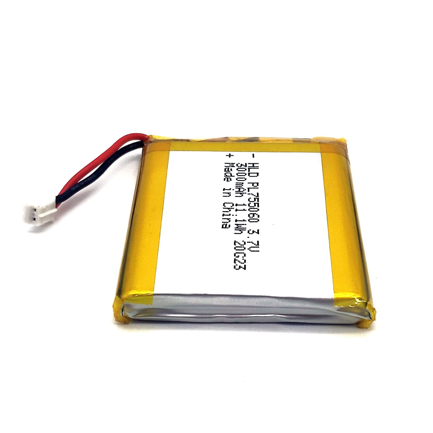 Fine Workmanship Custom 755060 3.7V 3000Mah Lithium Li-Polymer Battery for Power Tools