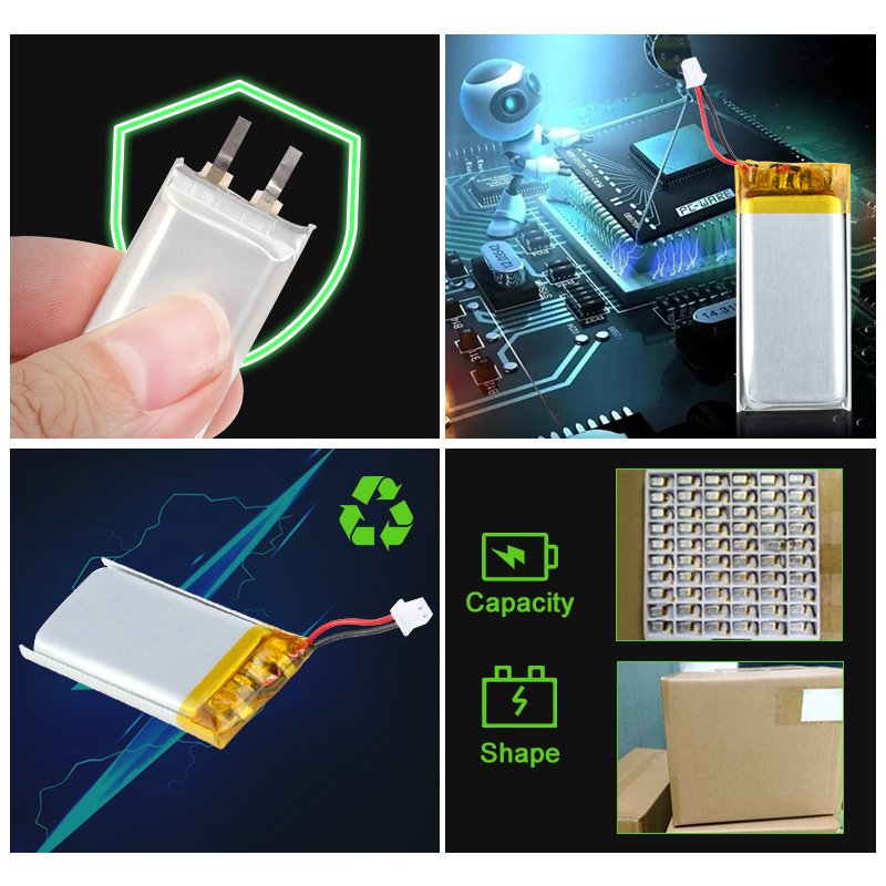 Fine Workmanship Custom 755060 3.7V 3000Mah Lithium Li-Polymer Battery for Power Tools