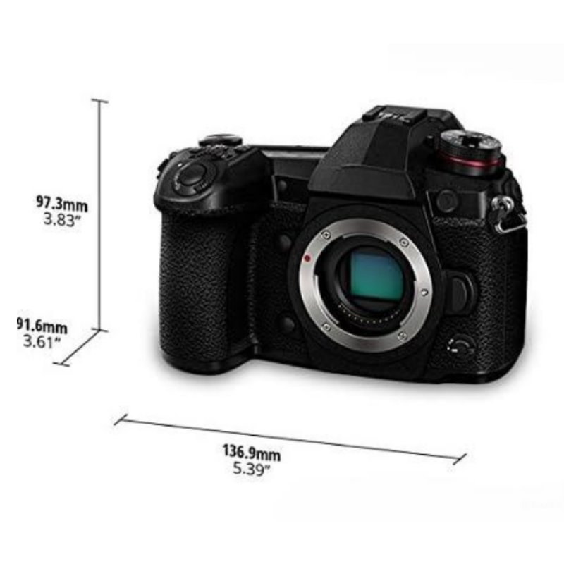 NEW PRODUCT G9 4K Mirrorless Camera: 20.3MP Micro Four Thirds Sensor5-Axis Dual IS, 80MP High-Res Mode, 12-60mm Lens