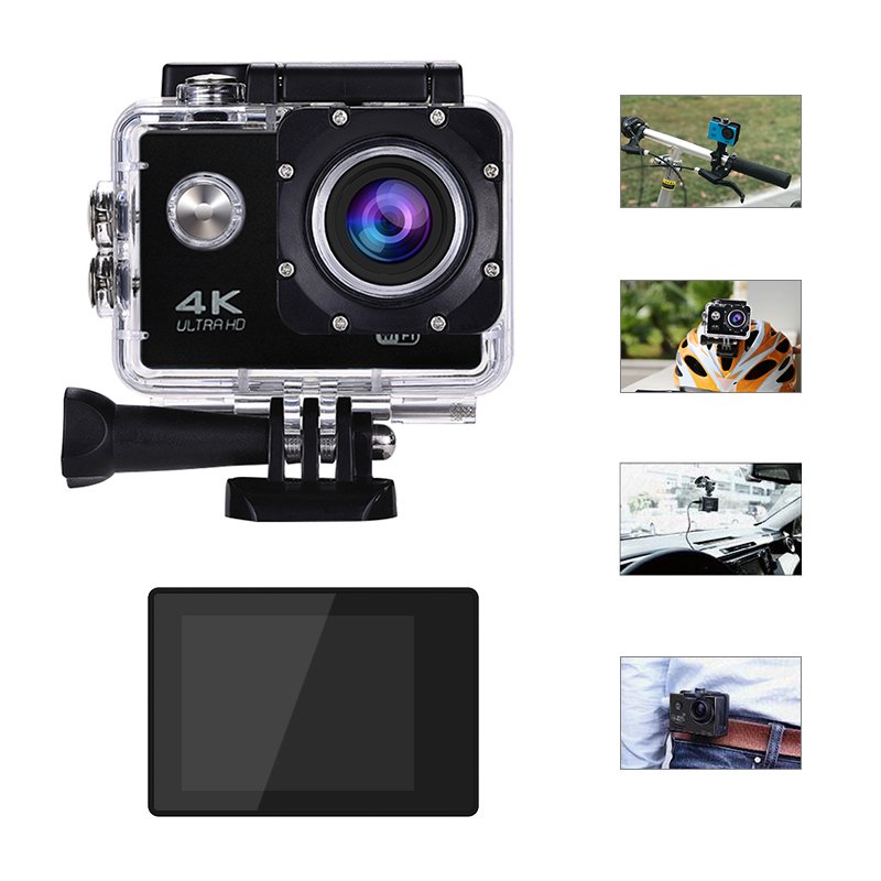 High Definition 4K 30Fps Video Recording Wifi Digital Camera 170 Degree Wide Lens