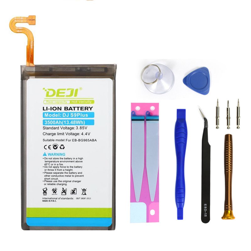 DEJI Replacement EB-BG965ABA Digital Batteries For Samsung Galaxy S9+ S9 Plus Wholesale CellPhone Battery
