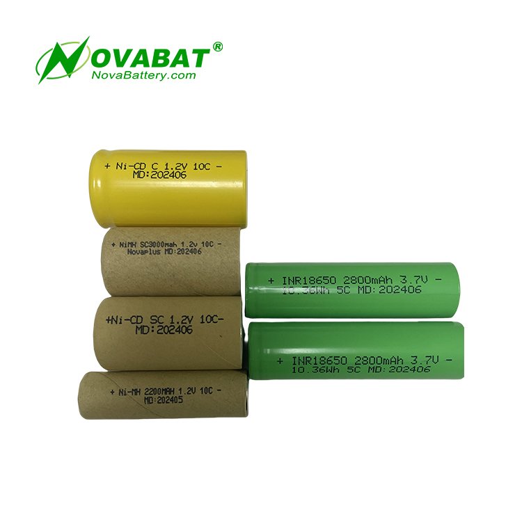 Wholesale Rechargeable Cylindrical 3.7v 18650 2800mAh 10.36Wh 5C Lithium Battery Cell 2800mah for Home Appliances Power Tools