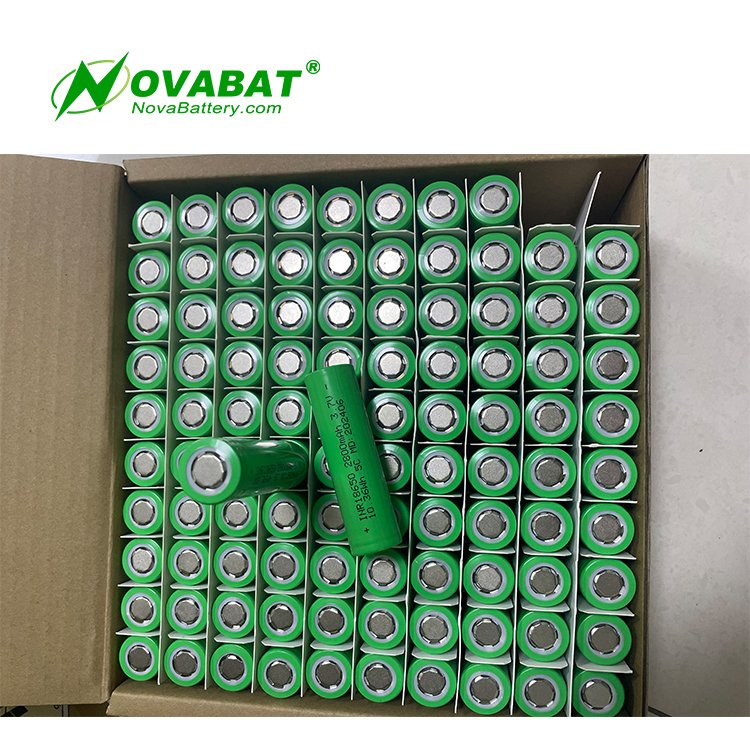 Wholesale Rechargeable Cylindrical 3.7v 18650 2800mAh 10.36Wh 5C Lithium Battery Cell 2800mah for Home Appliances Power Tools
